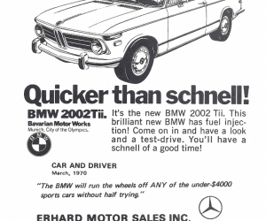 BMW 2002Tii ad (1970)